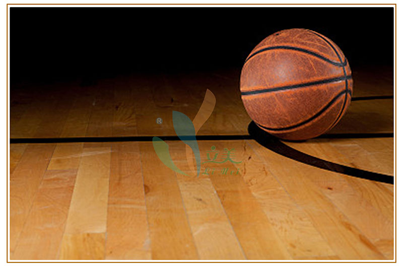 立美篮球馆木地板
