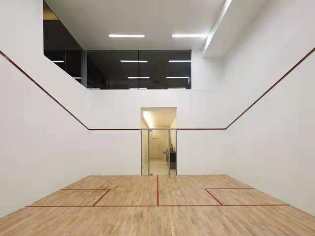 壁球场运动地板-枫木运动地板